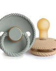 FRIGG ROPE Natural Rubber Pacifier - Pack of 2
