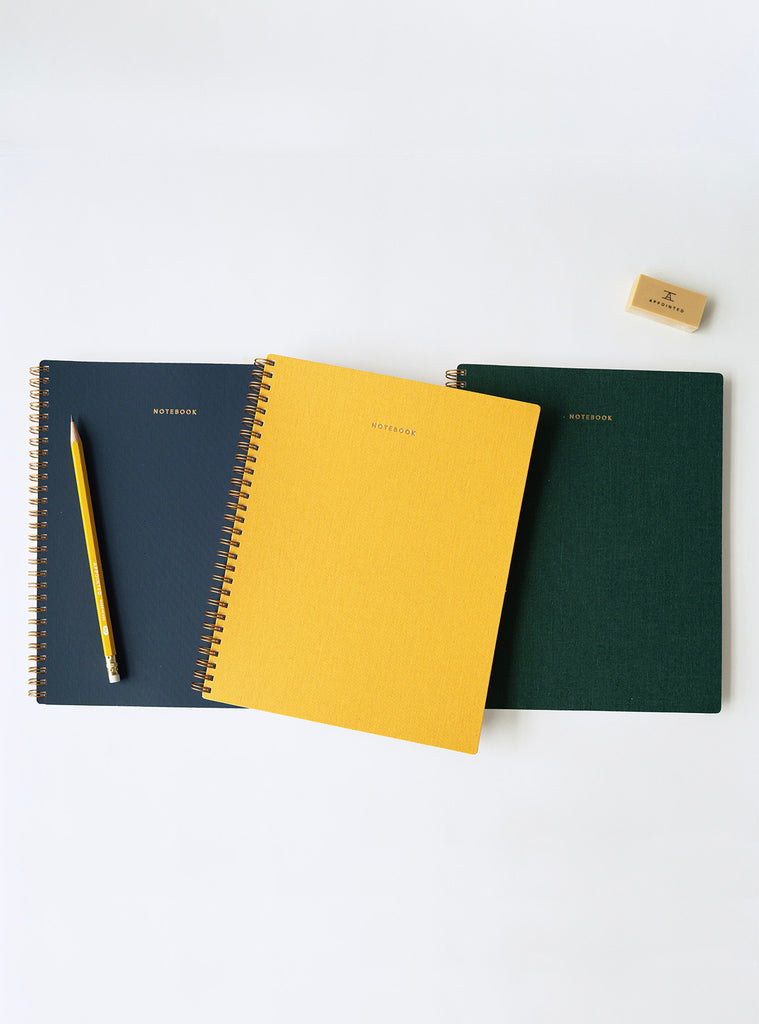 3-Subject Notebook - Cobalt Yellow