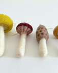 Mushroom Ornament Set