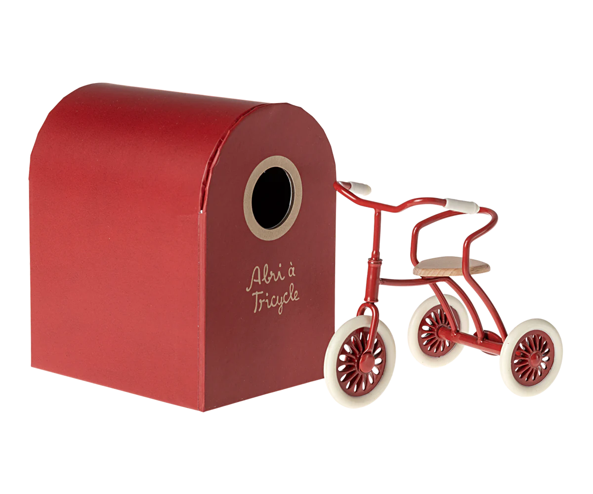 Abri a Tricycle, Mouse - Red