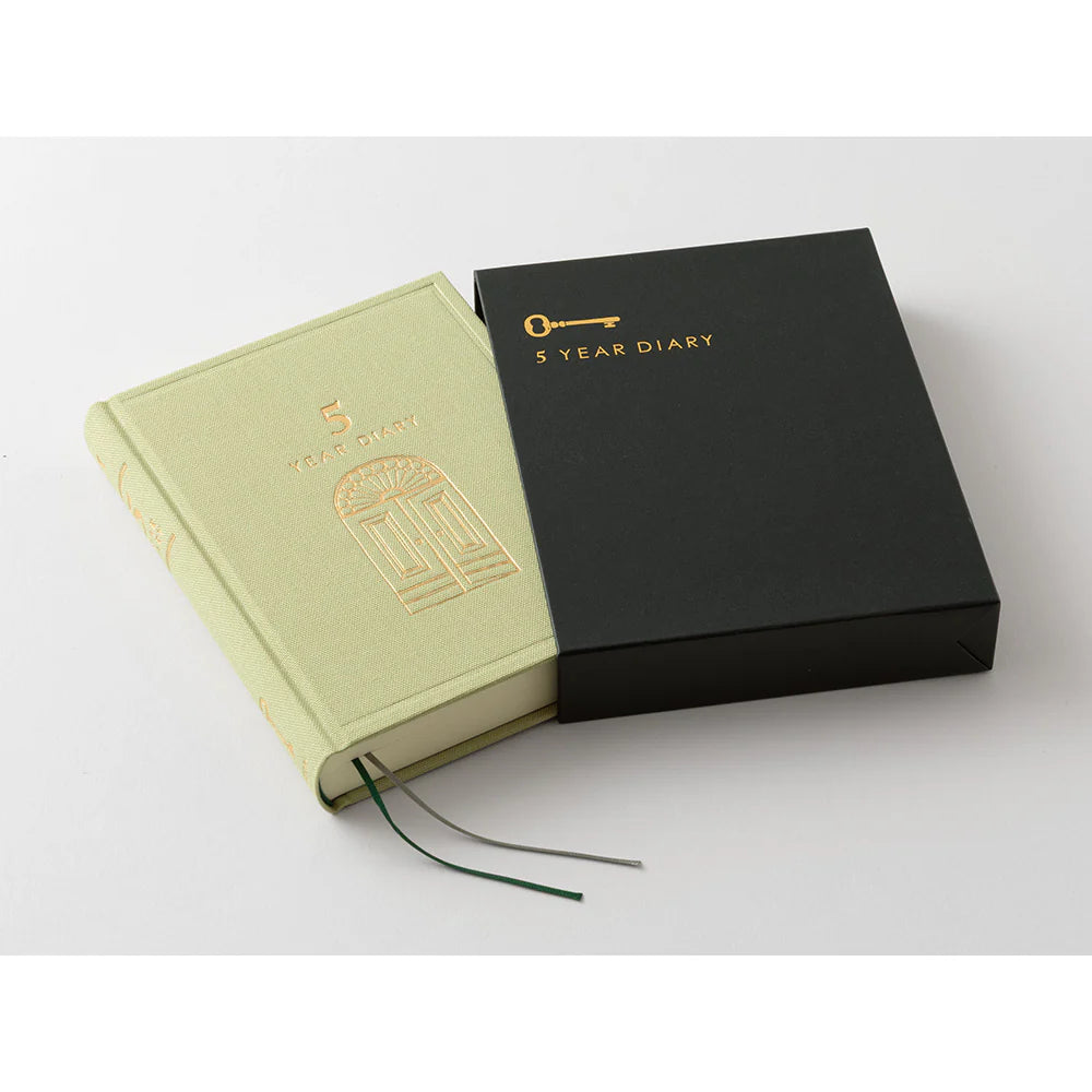 5-Year Diary Gate Mini Light Green