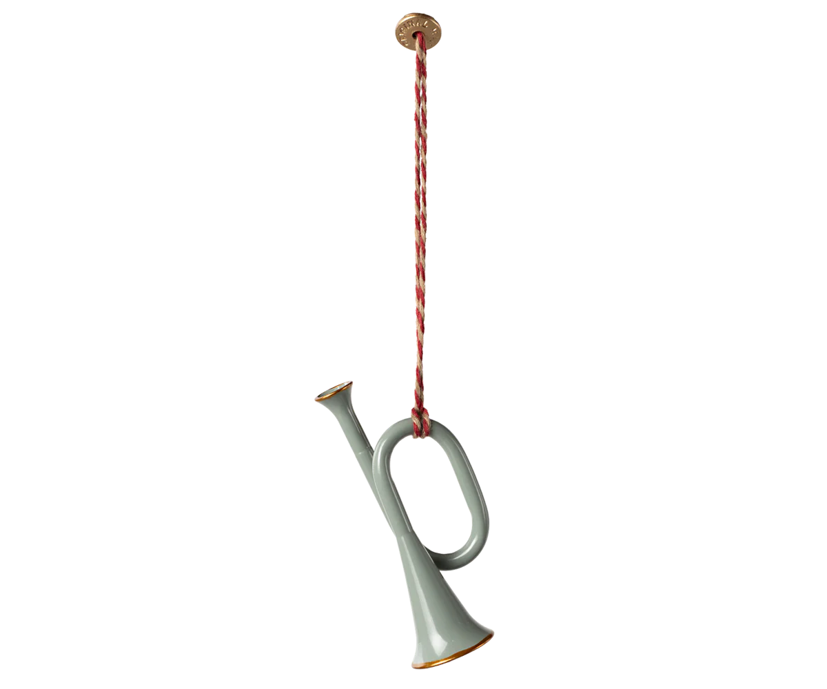 Maileg Metal Ornament Trumpet - Thumbnail 3