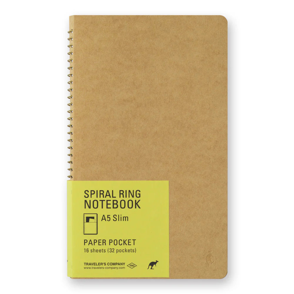 TRC Spiral A5 Slim Paper Pocket