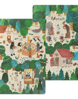 Yuru  Log Notebook B6 - FOREST ANIMALS A