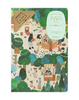 Yuru  Log Notebook B6 - FOREST ANIMALS A