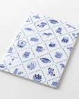 Yuru  Log Notebook B6 - BLUE NORDIC A