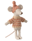 Knitted Sweater and Hat for Big Sister Mouse