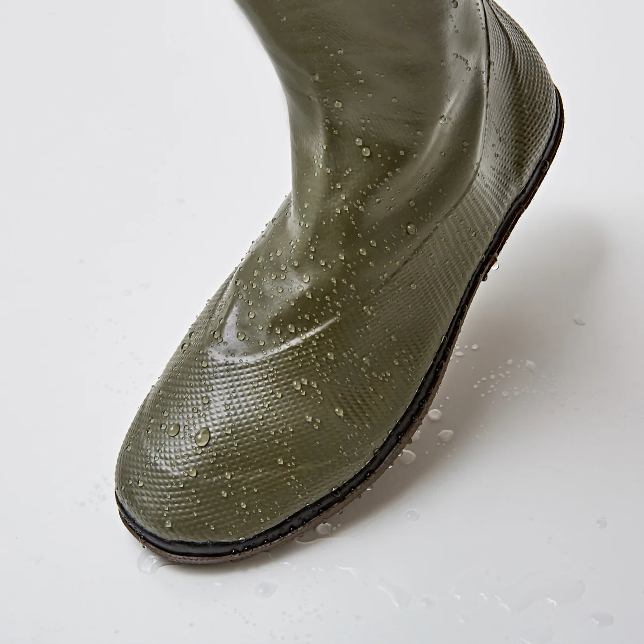 Pokeboo Packable Rubber Rain Boot - Olive