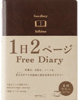 HIBINO FREE DIARY - BROWN