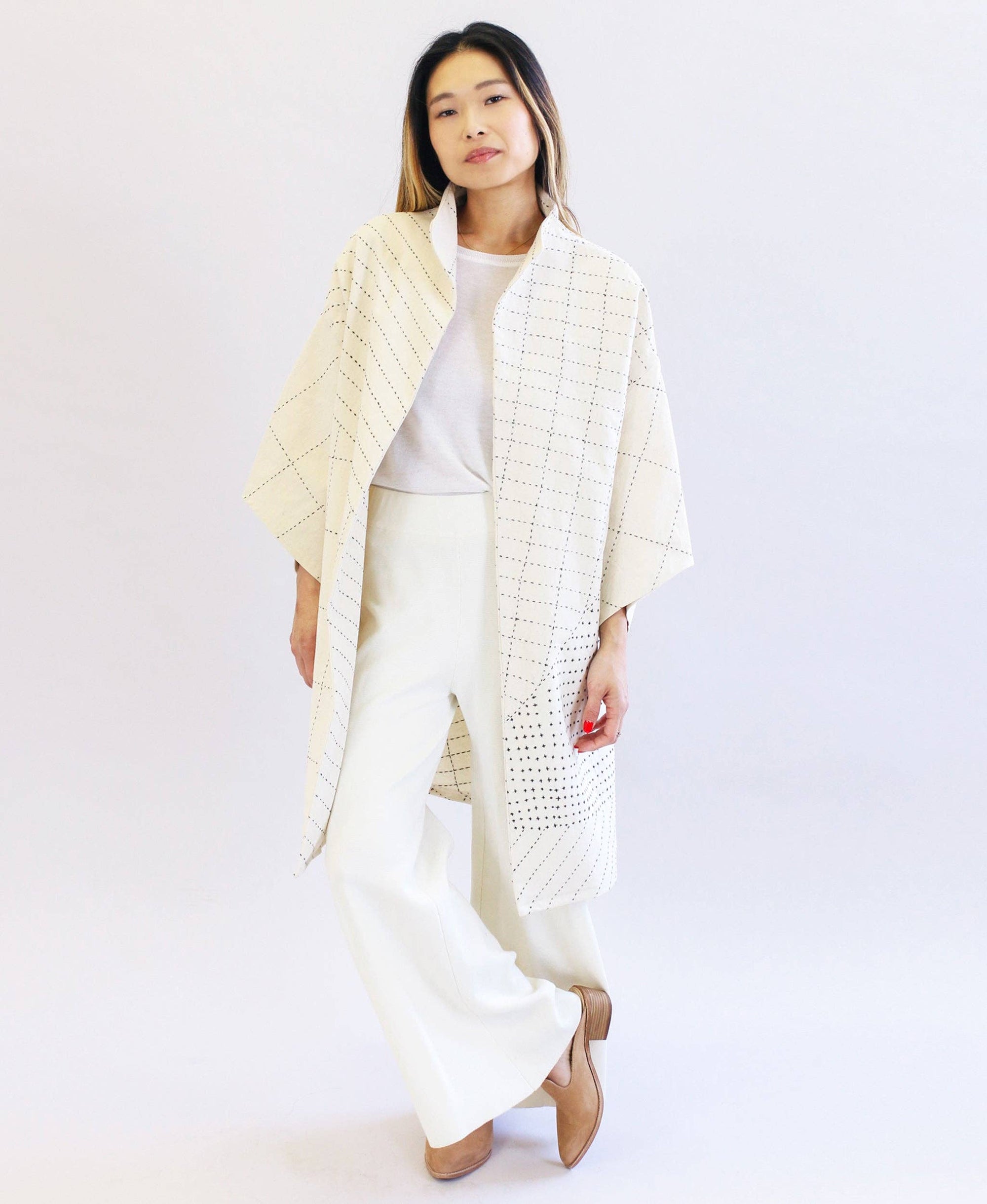 Cocoon Jacket - Bone