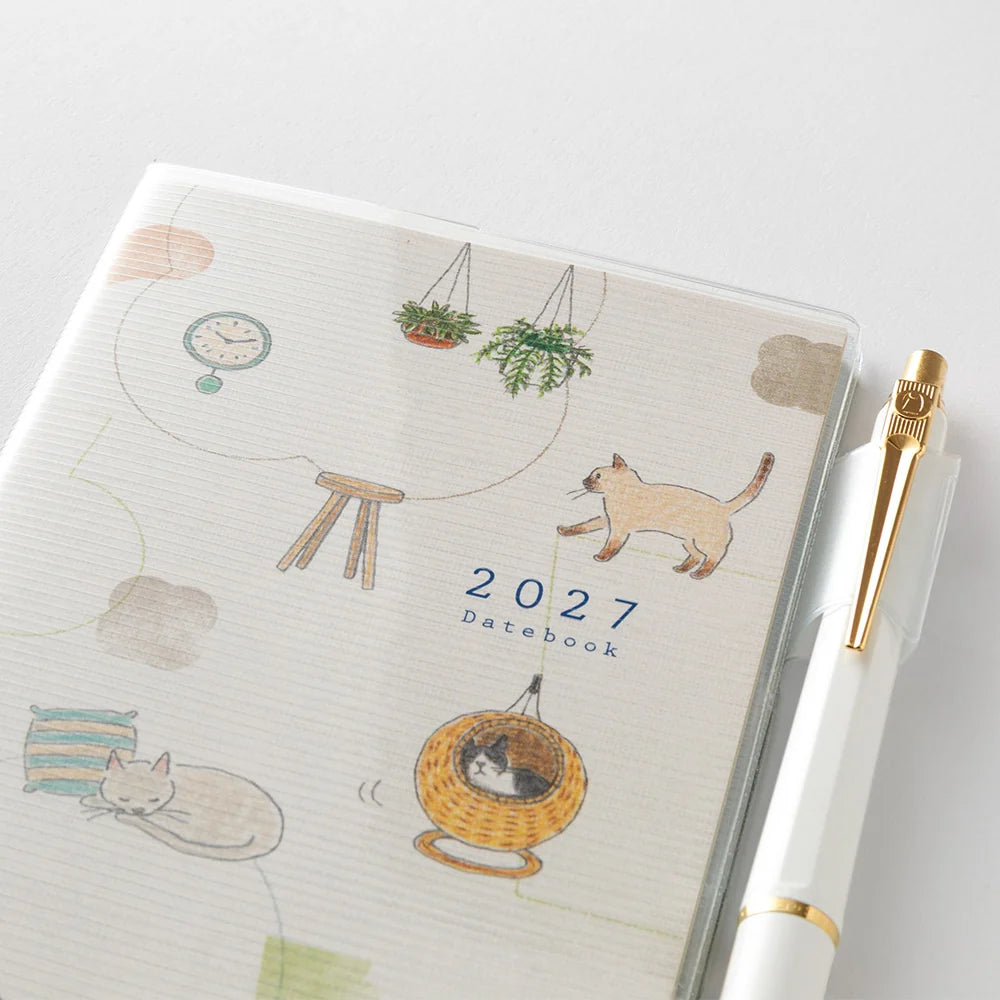 Midori Pocket Diary SLIM : CAT