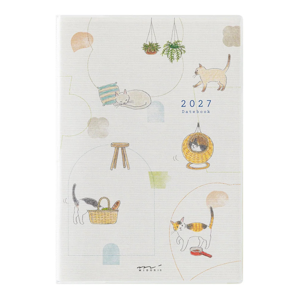 Midori Pocket Diary B6 : CAT