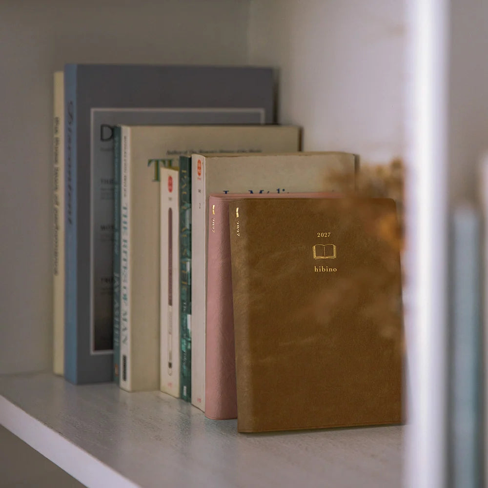 2027 DIARY HIBINO A6 PINK