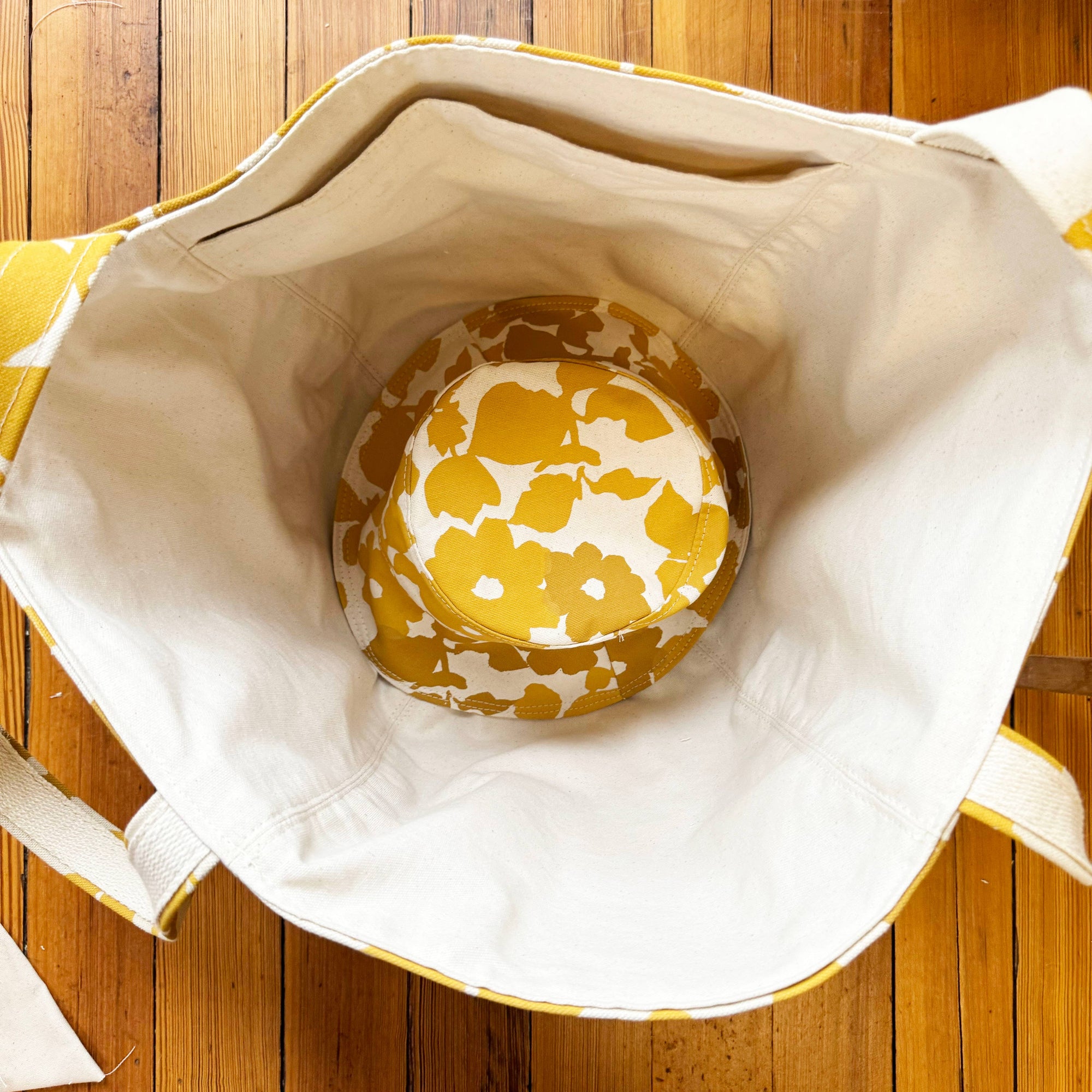 Boho Canvase Tote Bag : Orange