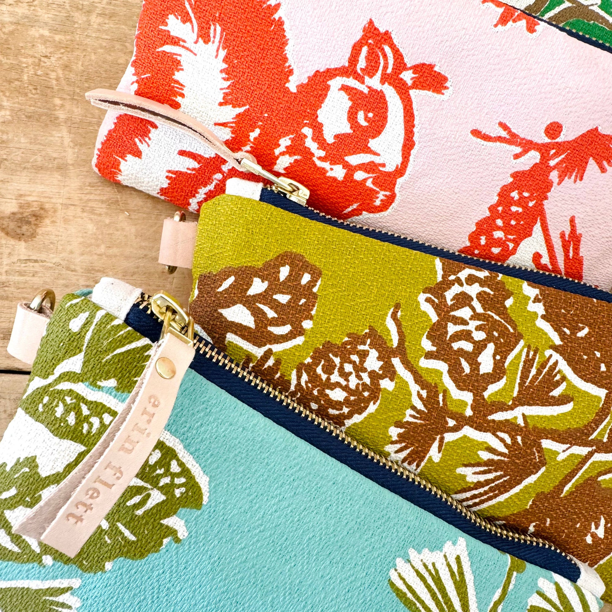 Wristlet: Pine Cone