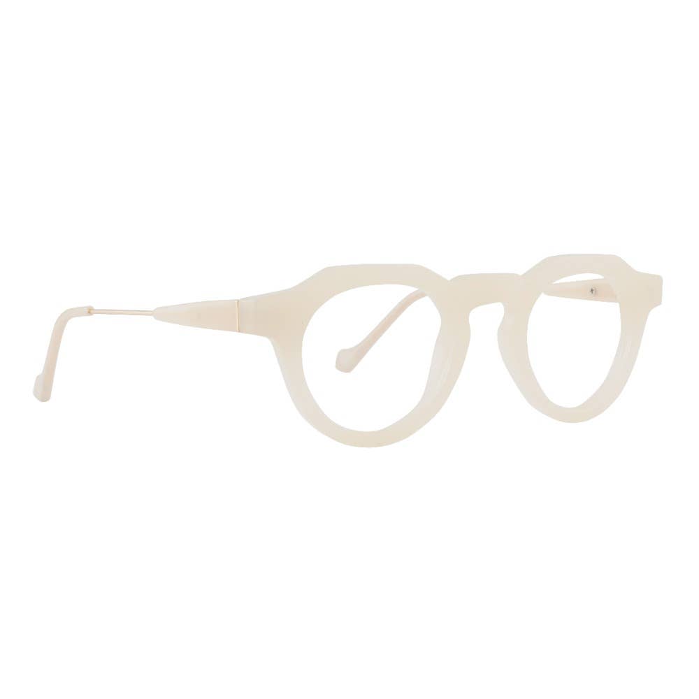 DARIO | Ivory | Gold | Blue Light Readers