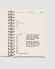 Weekly Horizontal Spiral Notebook | 2026-2027 Academic Year