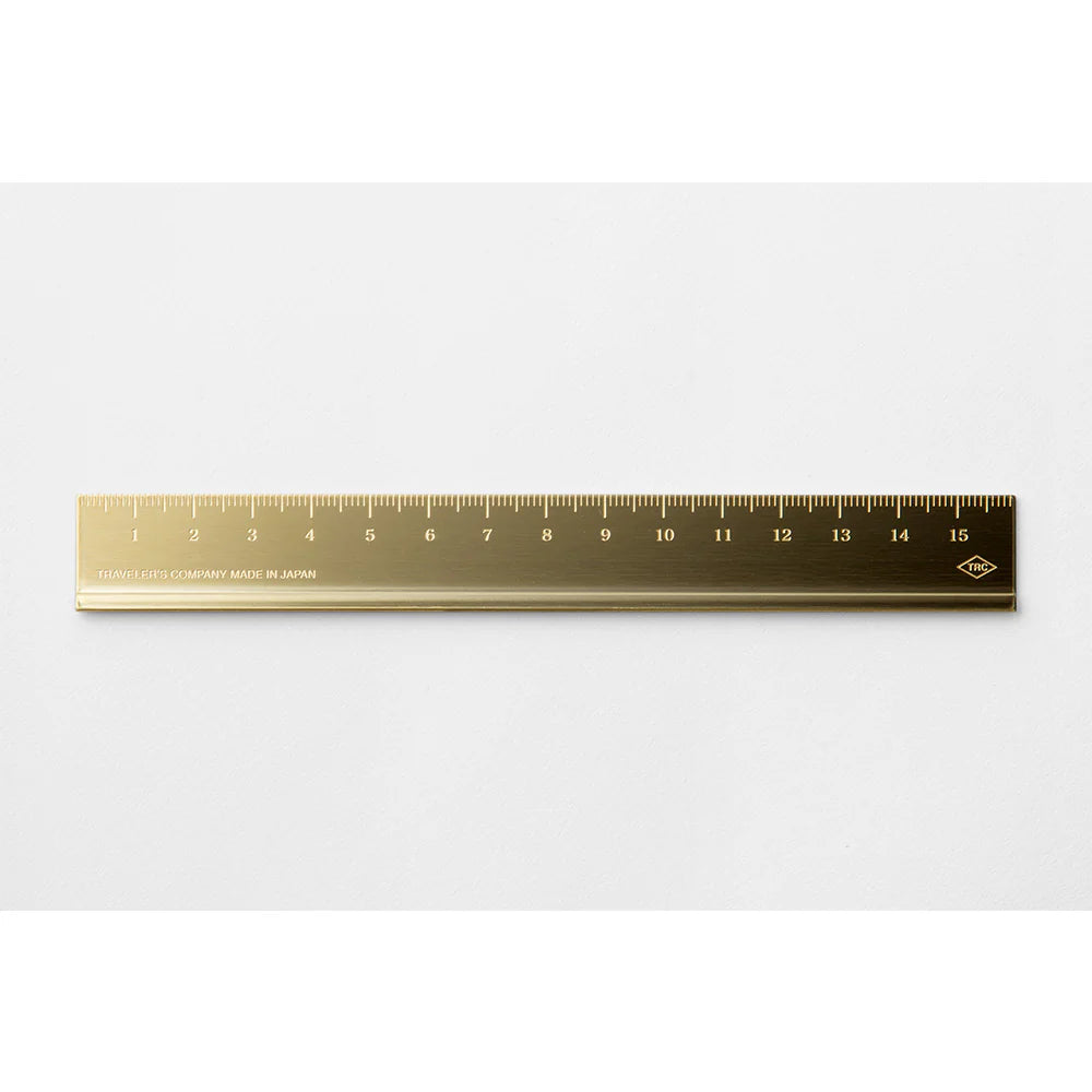 TRC Brass CM Ruler