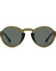 TANNER | Transparent Olive Green | Smoky Lens