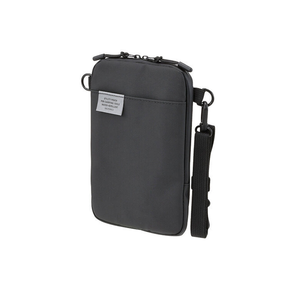 Delfonics Water-Repellent  Smartphone Pouch - Black