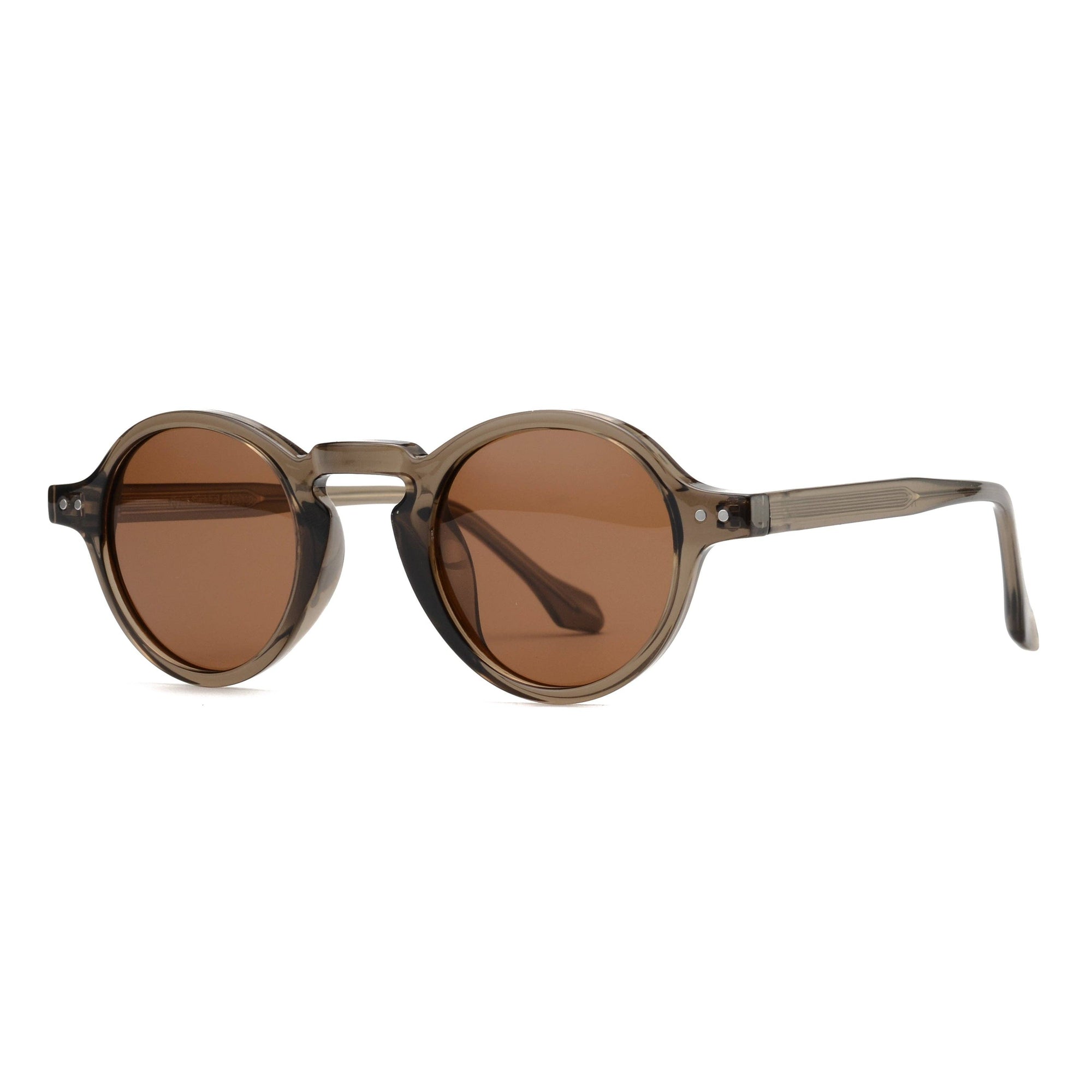 TANNER | Transparent Brown | Brown Lens
