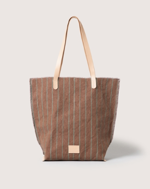Hana Canvas Tote - Sea Clay
