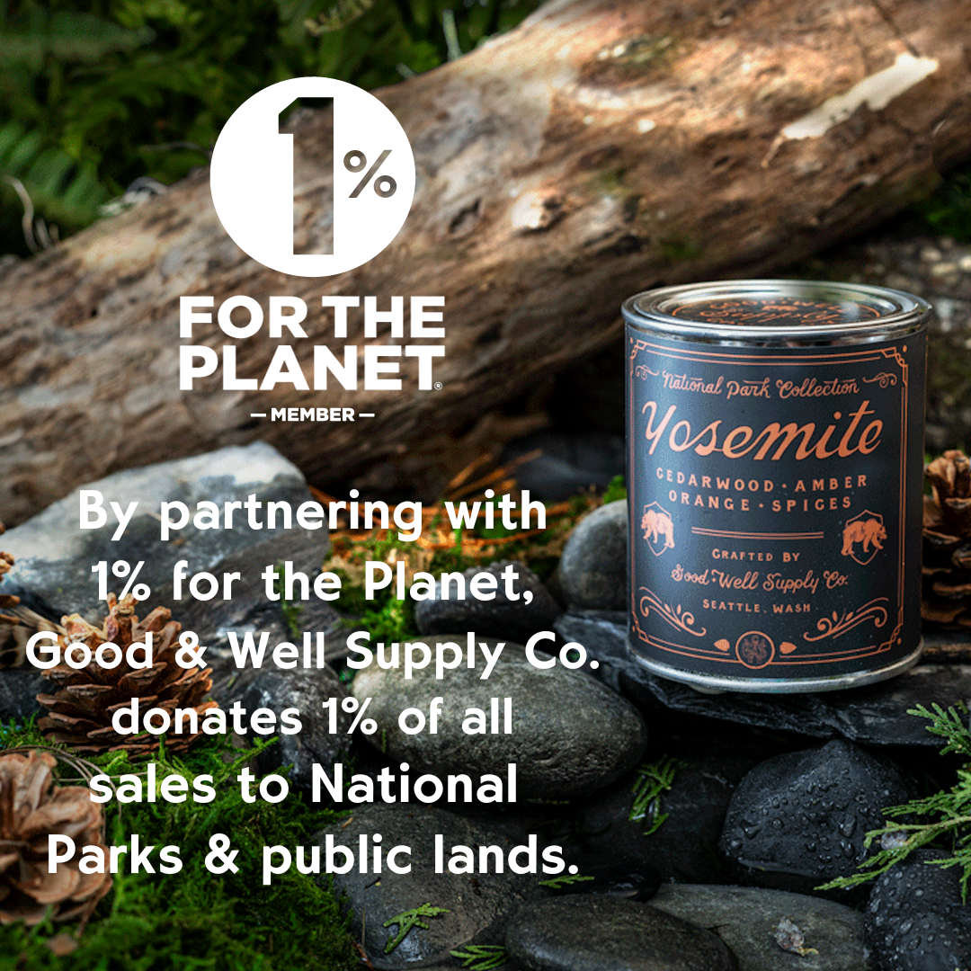 Rainier National Park Candle