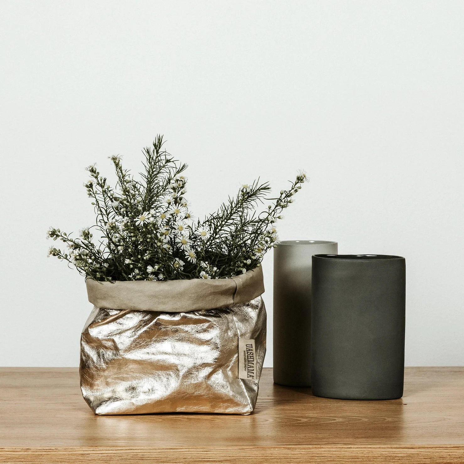 Paper Bag : Metallic - Platino