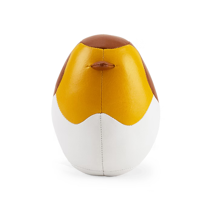Bird Robin Paperweight - Mini - Yellow