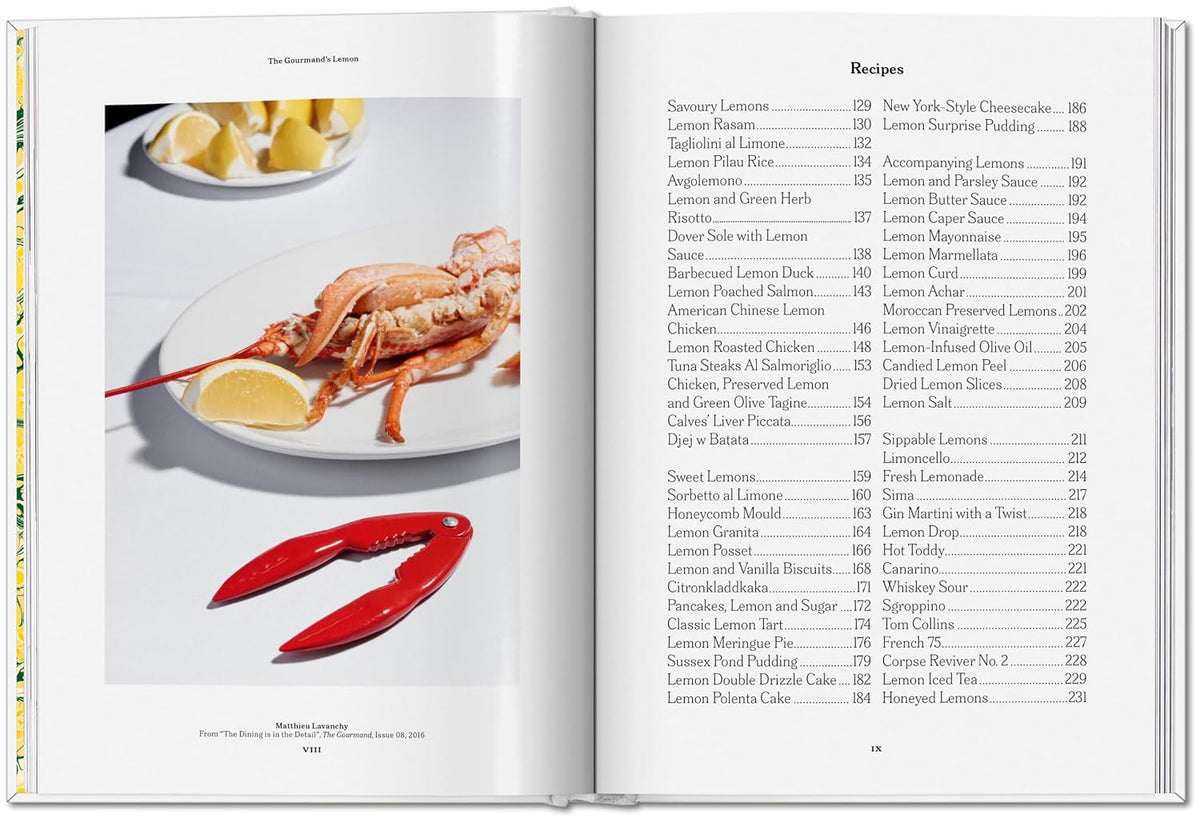 The Gourmand's Lemon. A Collection of Stories &amp; Recipes