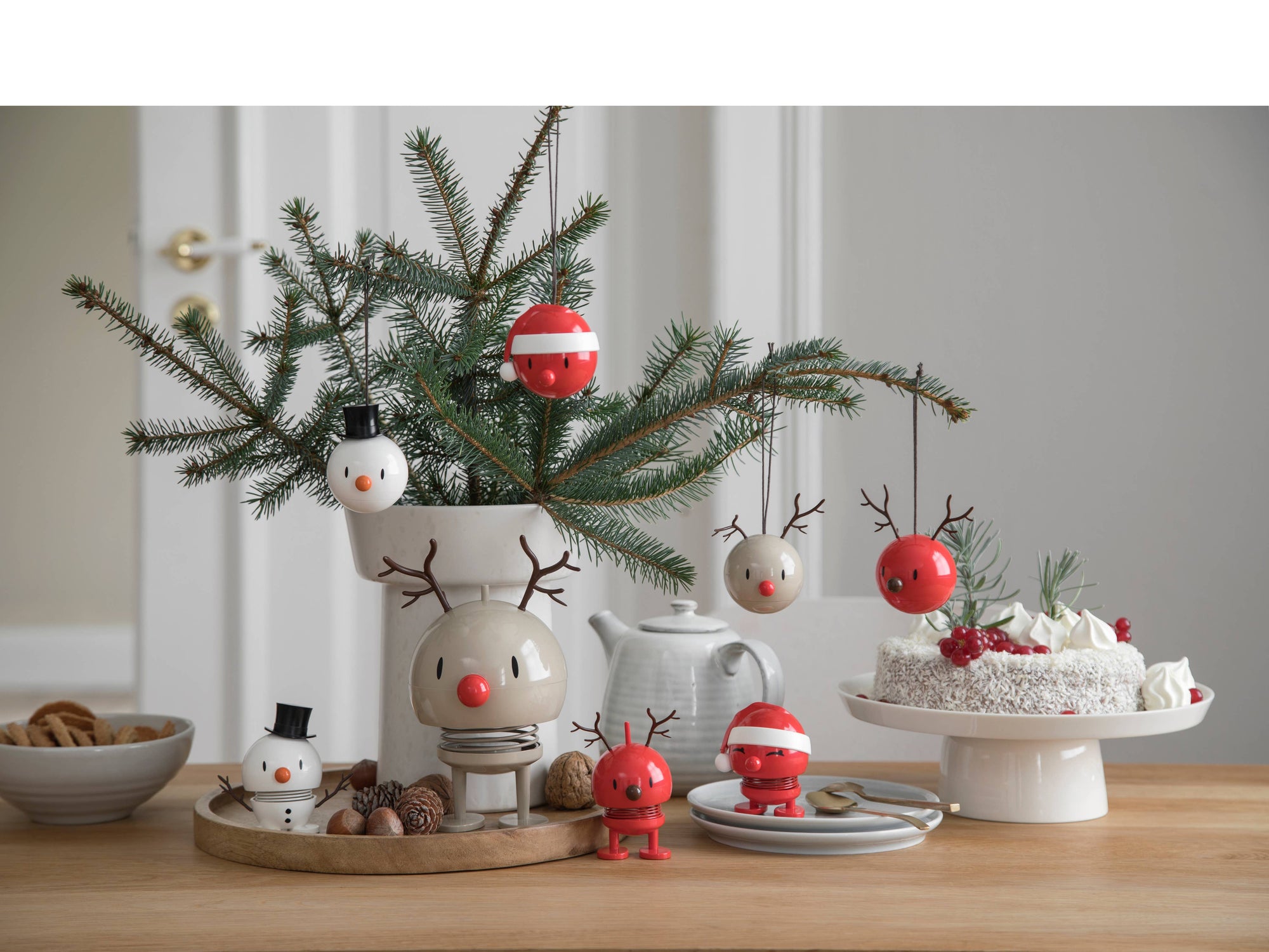 Hoptimist Reindeer Bumble M Red