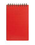 Task Pad Notebook - Warm Red