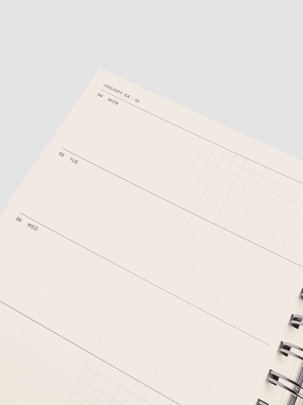Weekly Horizontal Spiral Notebook | 2026-2027 Academic Year