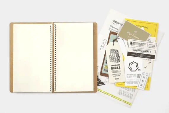 TRC Spiral A5 Slim Paper Pocket