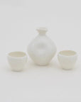 Ceramic Sake Bottle and cups