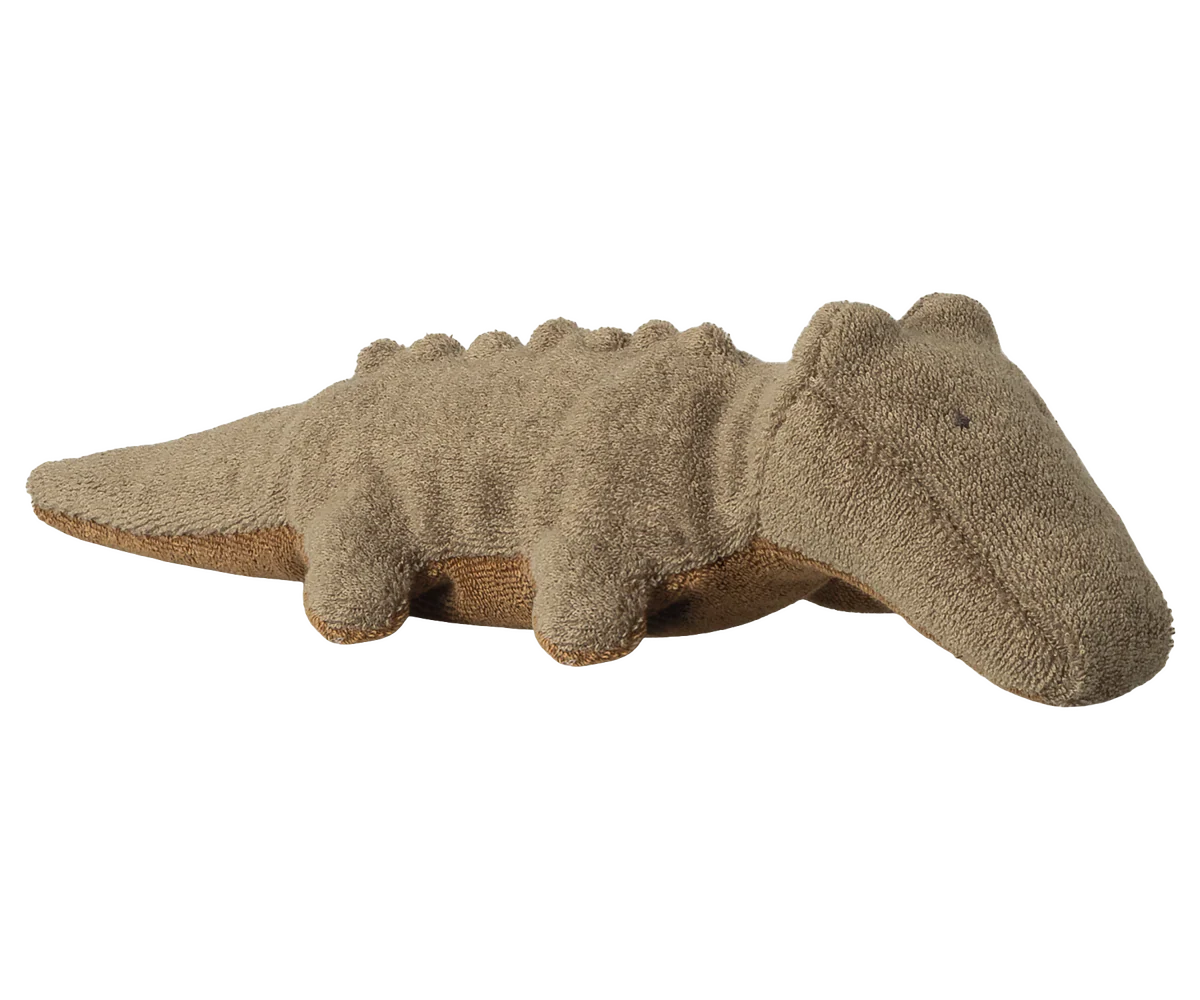 Safari friends, Crocodile, Small - Olive green