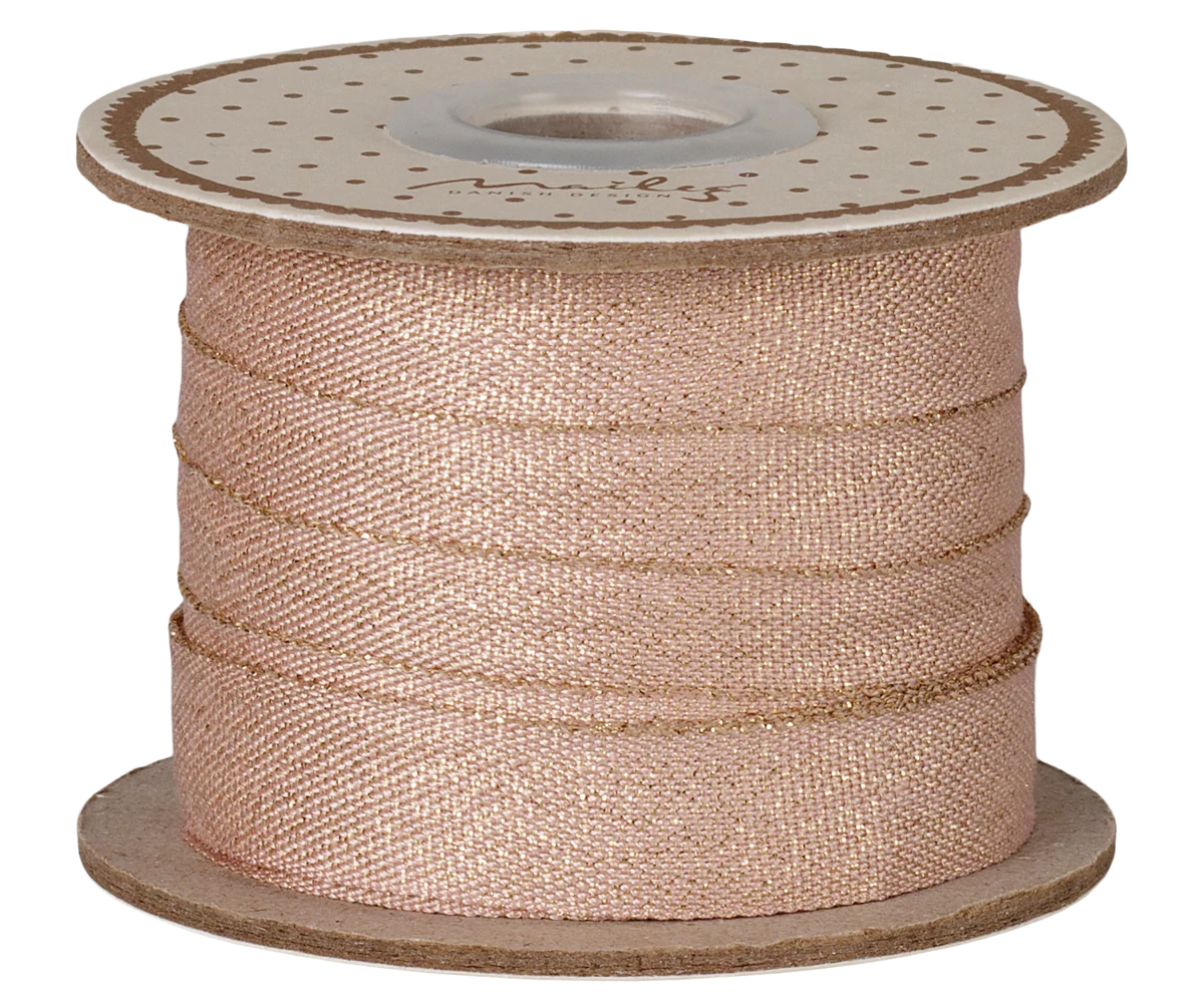 Ribbon, 13 mm wide : Rose Gold 10m