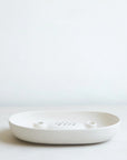 Ceramic Frog Bowl & Taper Holder