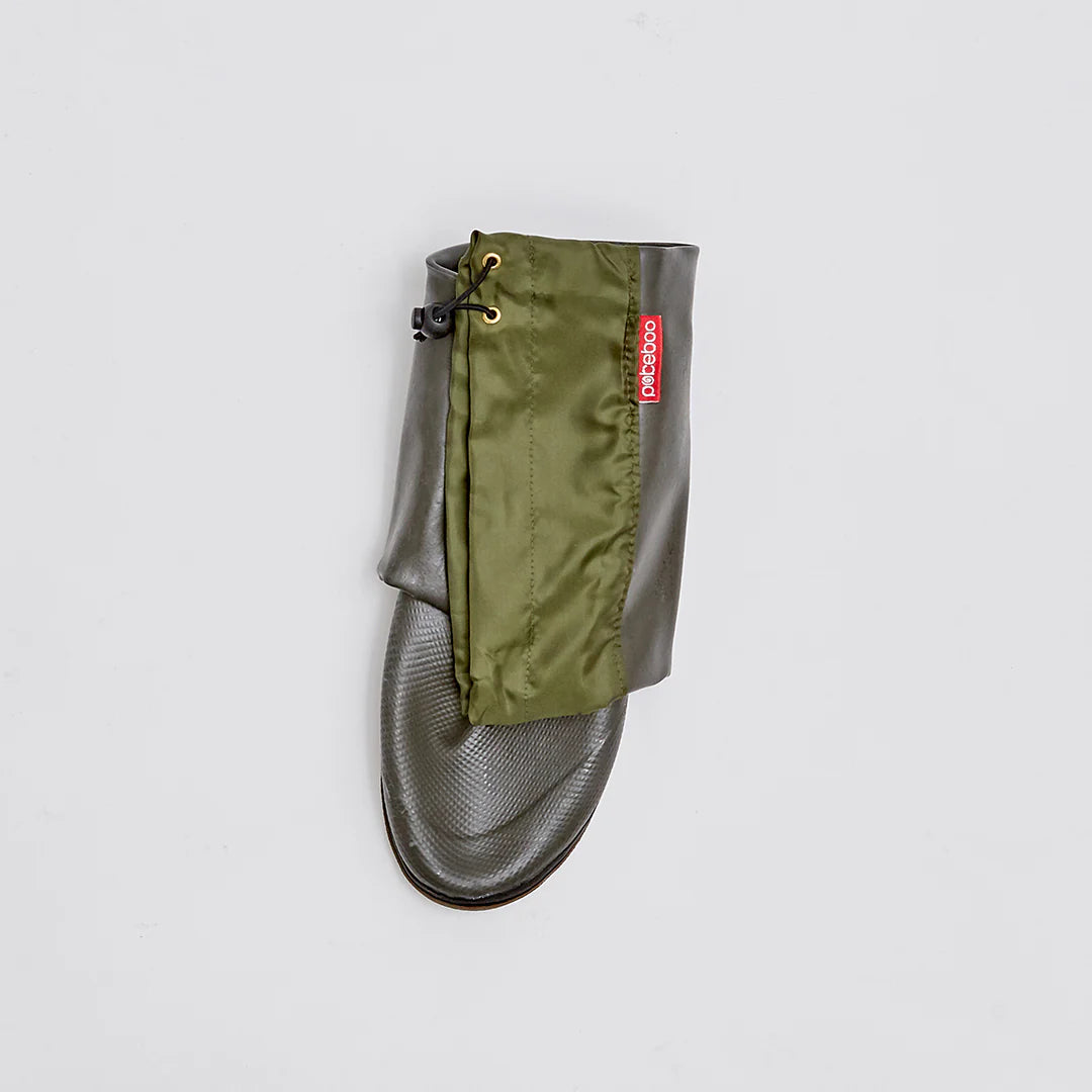 Pokeboo Packable Rubber Rain Boot - Charcoal
