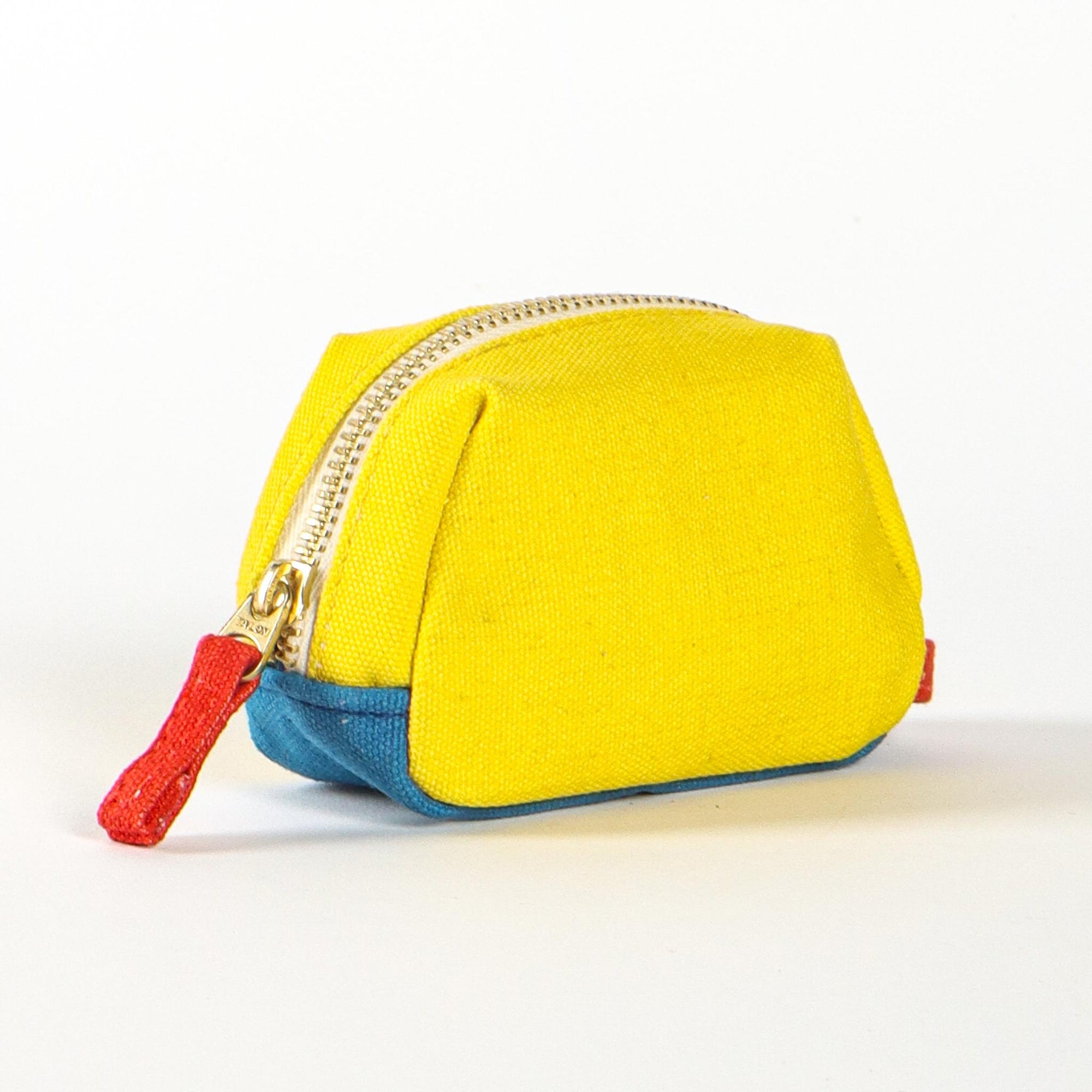 Clamshell Pouch - Lemon Yellow