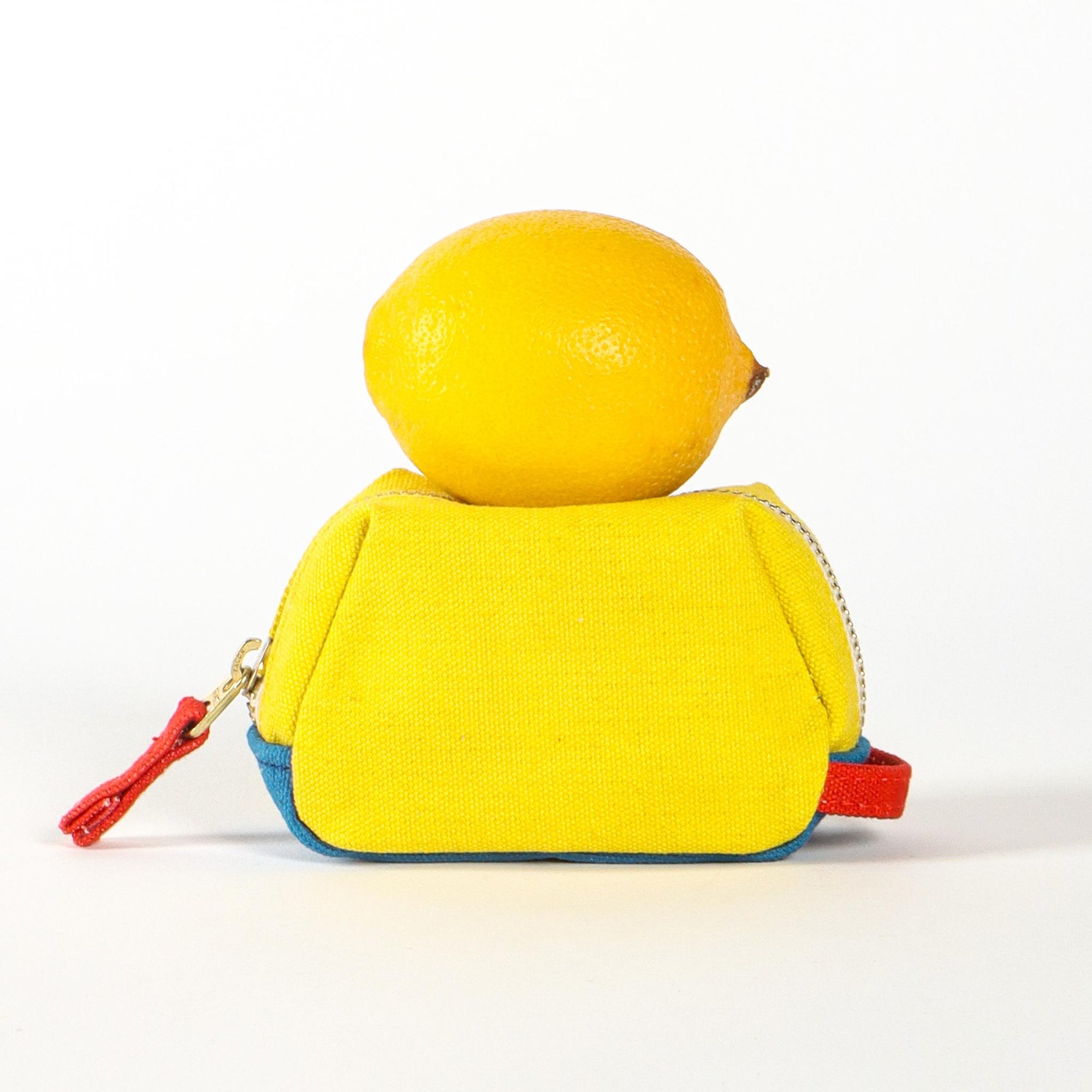 Clamshell Pouch - Lemon Yellow