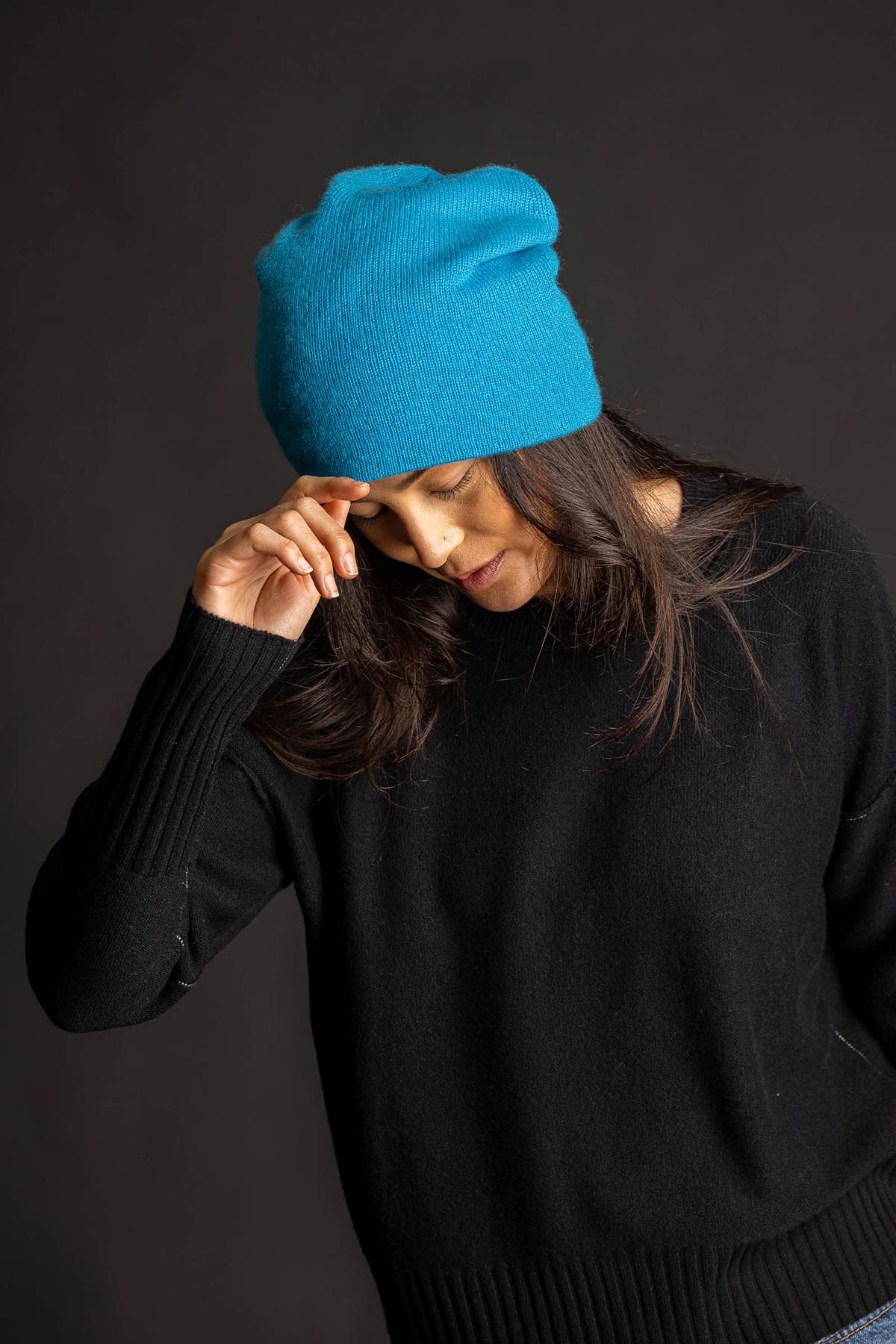 Slouchy Cashmere Beanie