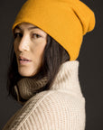 Slouchy Cashmere Beanie