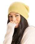 Slouchy Cashmere Beanie