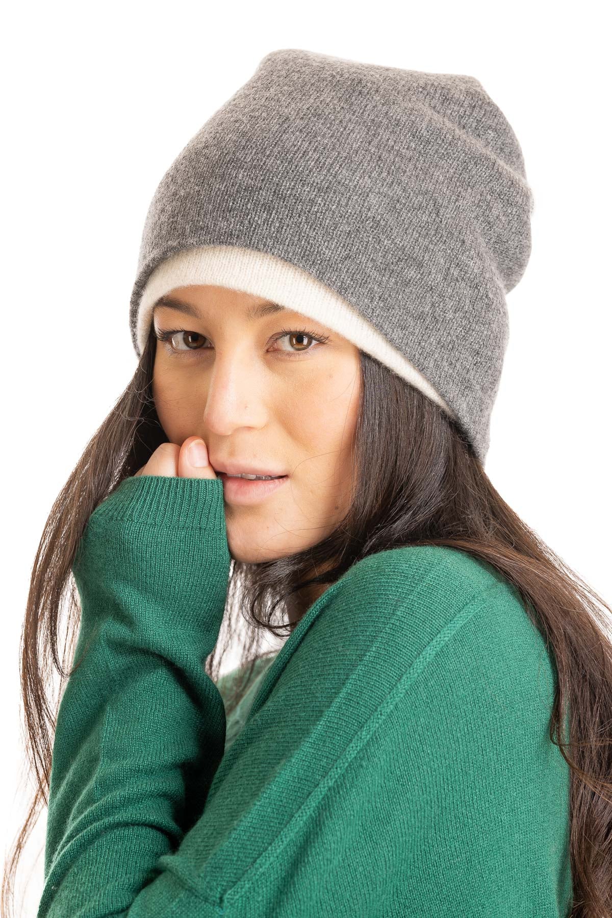 Slouchy Cashmere Beanie