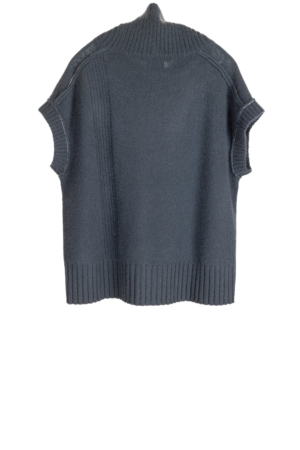 Cashmere Mock Pullover - Lagoon