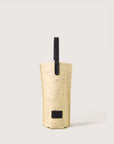 Felt Bottle Bag - Champagne Black