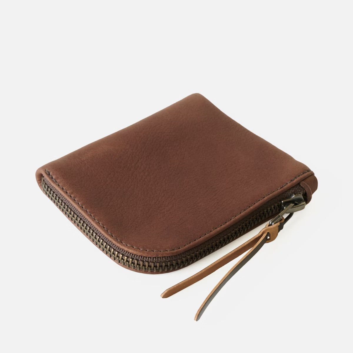 Zip Luxe Wallet - Walnut