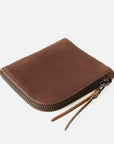 Zip Luxe Wallet - Walnut