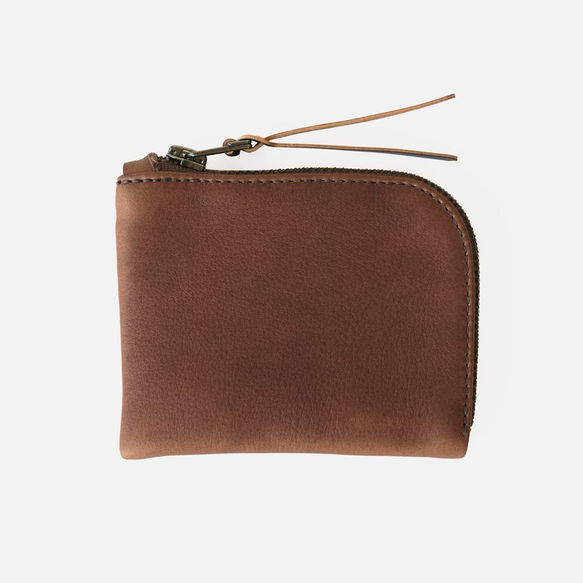 Zip Luxe Wallet - Walnut